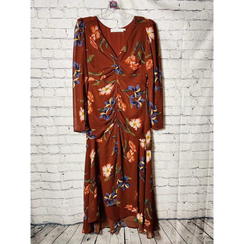 New ASTR women’s‎ long sleeve floral maxi dress size M